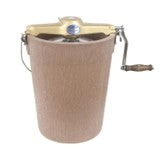 2 QUART HAND CRANK FREEZER WITH POLY TUB