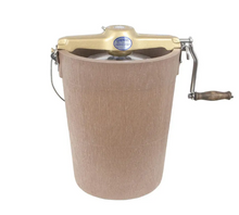 Load image into Gallery viewer, 6 QUART HAND CRANK FREEZER WITH POLY TUB
